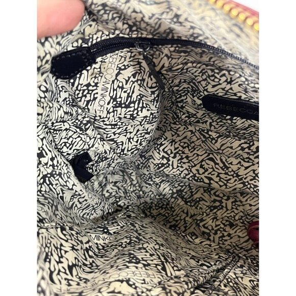 Red Rebecca Minkoff Burgundy M.A.C. Crossbody Bag - Picture 7 of 16